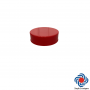 Tampa 63 mm Plastico vermelha 100 un. Garra 63 mmml 10