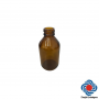 FRASCO DE VIDRO ÂMBAR 100 ML C/ VÁLVULA SPRAY (20 UN)