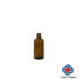 Frasco de Vidro âmbar 50 ml